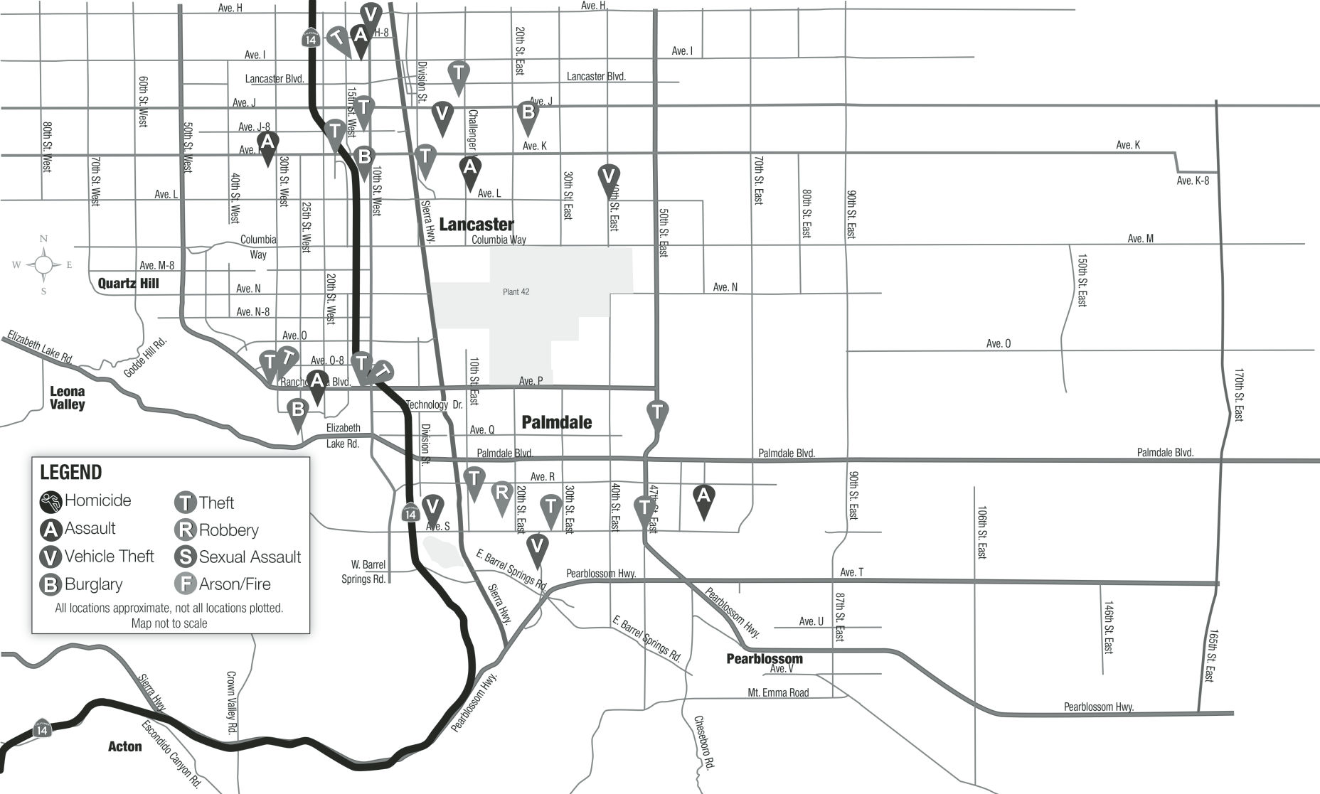 Antelope Valley Crime Blotter, January 31, 2020